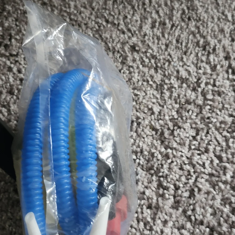 Inflatable Pool Party Pump - Blue and Yellow